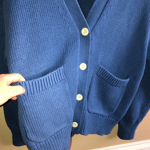 Alex Mill “Emma” Cardigan in Aegean Blue, Size Medium. - Picture 7 of 11